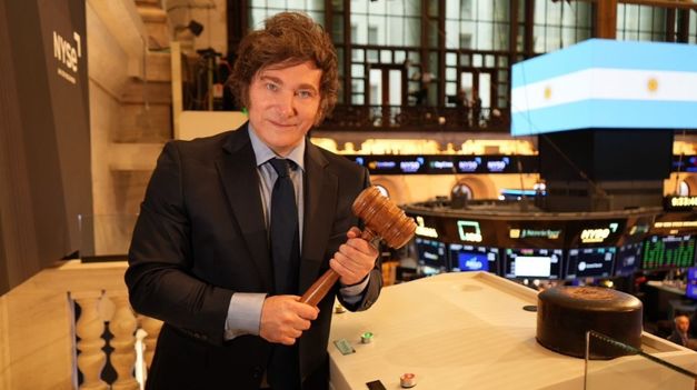 Javier Milei fue noticia en Nueva York, aunque no de la forma que esperaba.