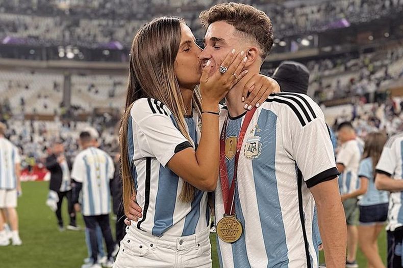 Mientras Julián Álvarez está teniendo una buena temporada en el Atlético de Madrid