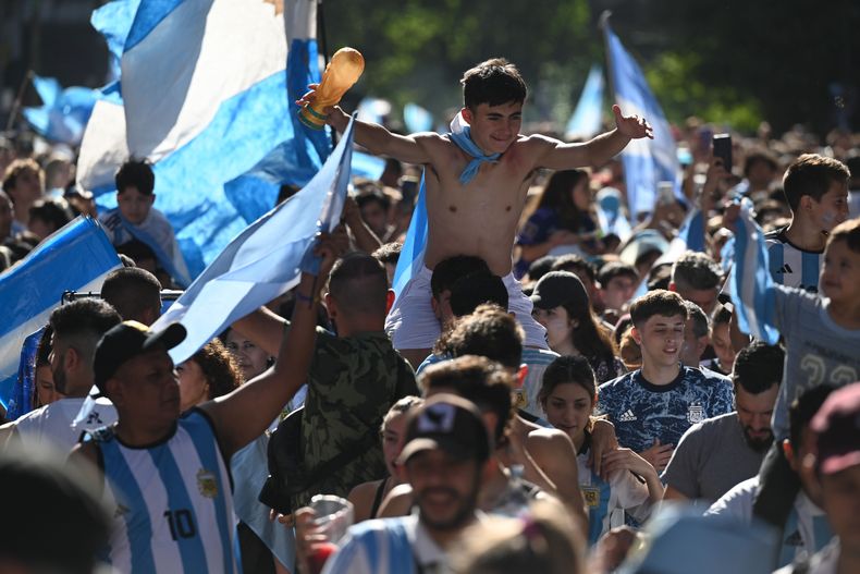 Locura total: así se festeja en todo el país la Copa del Mundo