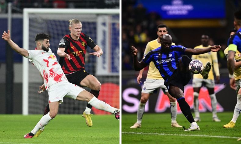 Champions League: Manchester City empató e Inter ganó por los octavos de final.