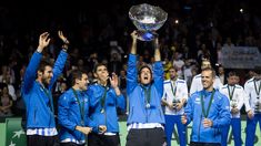 Del Potro ganó la Copa Davis en 2016 con Argentina. Del Potro ganó la Copa Davis en 2016 con Argentina.