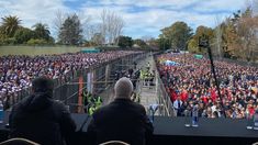 Una multitud participó de la asamblea.
