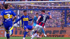 San Lorenzo tuvo un penal en el partido con Boca. San Lorenzo tuvo un penal en el partido con Boca.