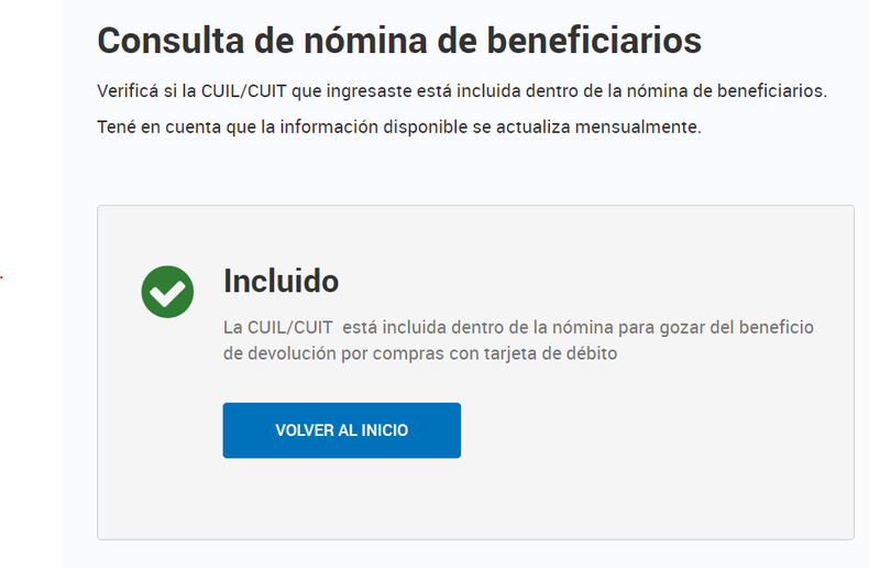 Cómo saber con el cuit si me devuelven el IVA así se consulta el
