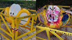 La estatua de Gaturro fue destruida por segunda vez. La estatua de Gaturro fue destruida por segunda vez.