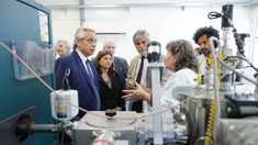 Alberto Fernandez junto a Daniel Filmus.&nbsp;