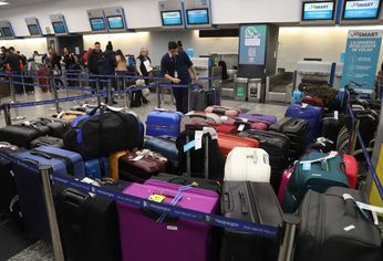 El paro de pilotos de Aerolíneas se sintió fuerte el viernes.