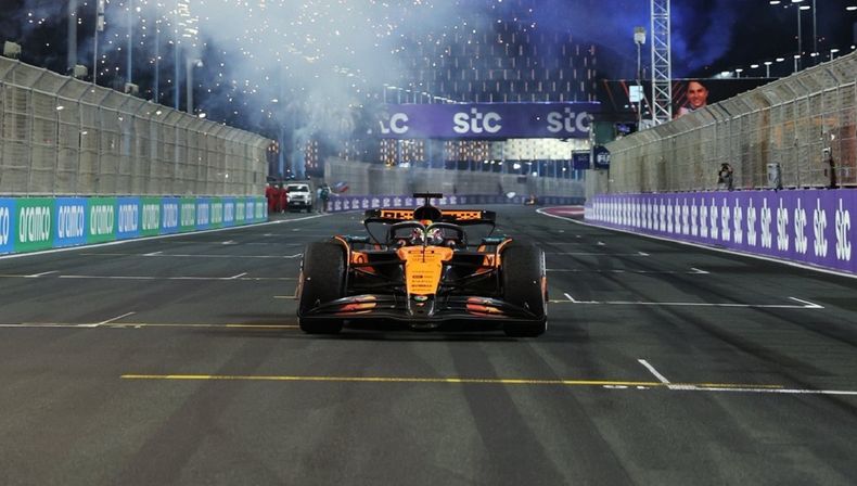 Oscar Piastri ganó el GP de Arabia Saudita.