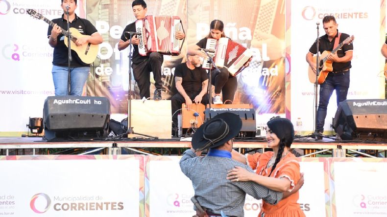 La Peña de la Ciudad tuvo su festejo a pura tradición en Corrientes.