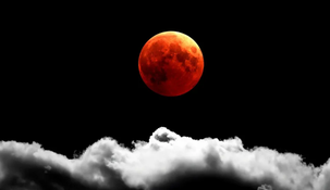 El eclipse Luna de Sangre ocurrió durante la madrugada del martes.&nbsp;