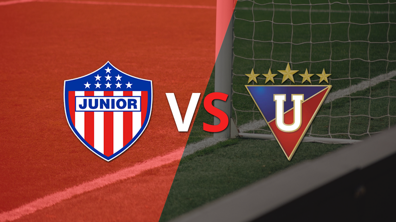 Empate a uno entre Junior y Liga de Quito