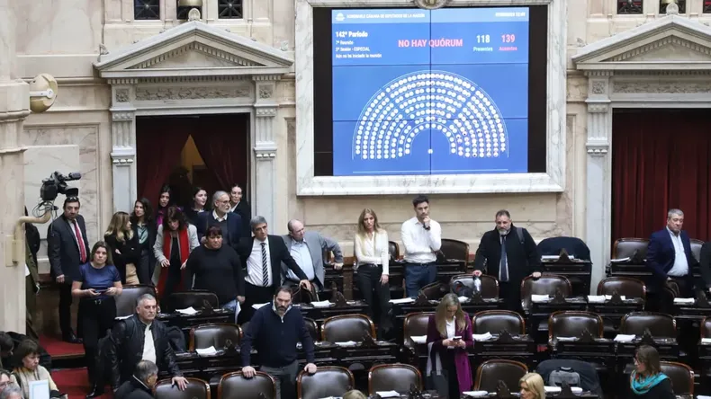 La oposición busca sesionar el jueves 15.