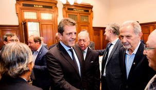 La reunión se realizó en la sede de la UIA en Avenida de Mayo.