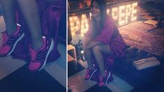 Zaira Nara de largo y en zapatillas: pulgar para abajo en glamour Zaira Nara de largo y en zapatillas: pulgar para abajo en glamour