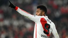 Miguel Borja, autor de los dos goles del Millonario. Miguel Borja, autor de los dos goles del Millonario.