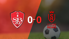 Stade Brestois y Stade de Reims empataron sin goles