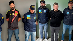 Detuvieron a dos hombres por la estafa piramidal en San Pedro. Detuvieron a dos hombres por la estafa piramidal en San Pedro.