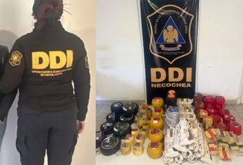 La mujer compró quesos con transferencias truchas durante cuatro meses y fue detenida.