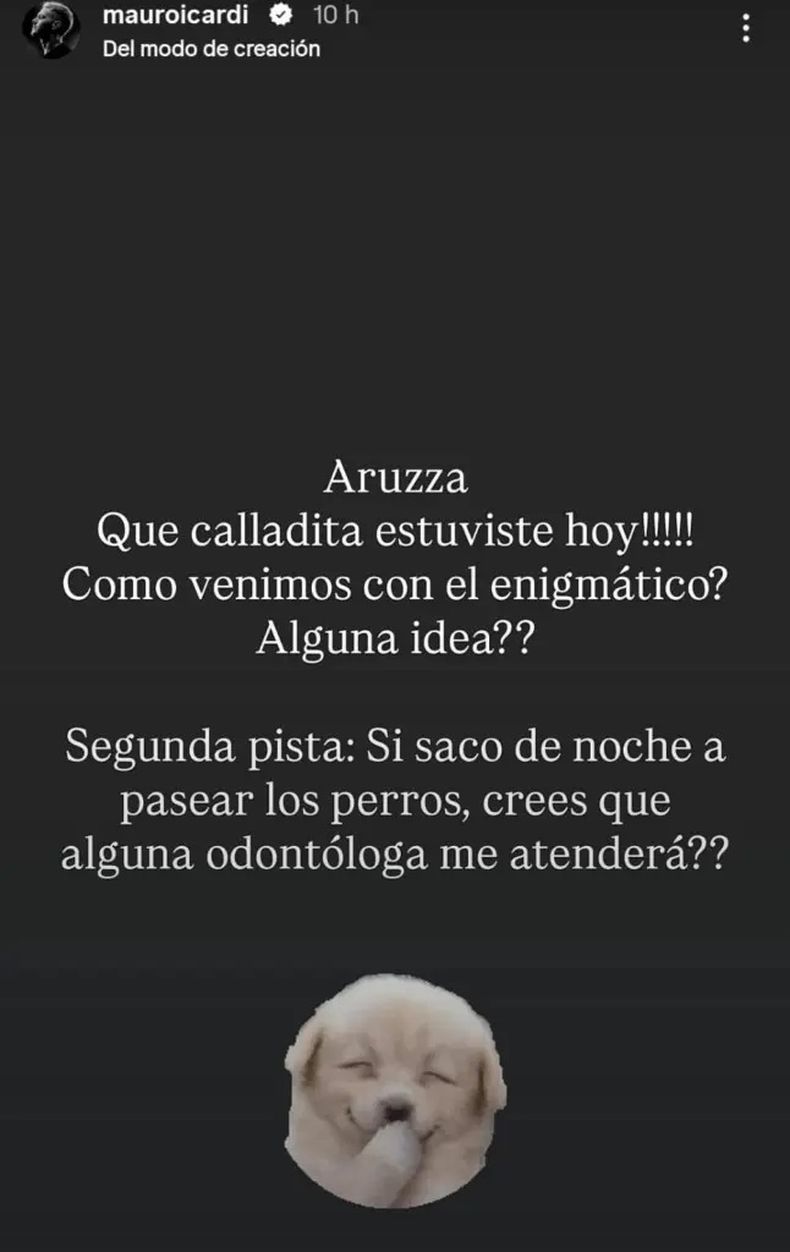 La historia de Mauro Icardi sobre las supuestas infidelidades de Diego Latorre.
