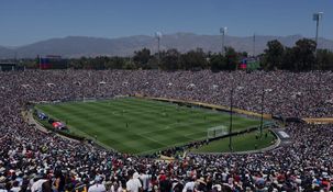 El partido entre PSG y Atlético, en Los Angeles, con la cancha llena.