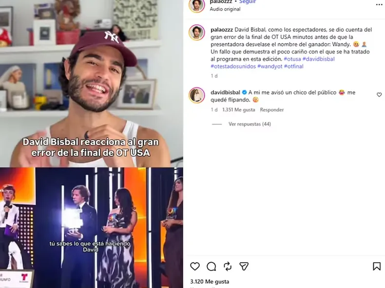 El cantante español explicó lo que ocurrió en el momento.