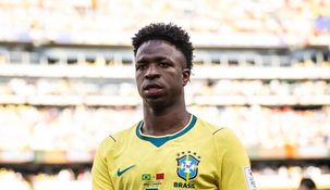 Vinícius Jr expresó su tristeza en redes tras la eliminación de Brasil.&nbsp;