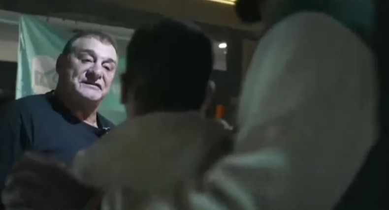 Las c&aacute;maras reflejaron la totalidad de la pelea en el programa "Lo del Turco".&nbsp;