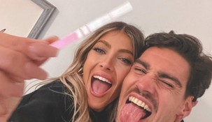 La joven está en pareja con el jugador de fútbol Nicolás Maccari.