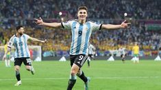 Julián Álvarez lo grita con el alma. Julián Álvarez lo grita con el alma.