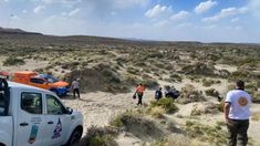 Once días de búsqueda en Chubut. Once días de búsqueda en Chubut.