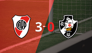 River Plate sentenció con goleada 3-0 a Vasco da Gama