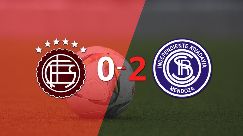 Independiente Riv. (M) no da tregua y gana por 2 a 0 sobre Lanús