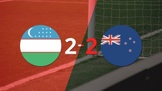 vibrante 2-2 entre uzbekistan y nueva zelanda vibrante 2-2 entre uzbekistan y nueva zelanda