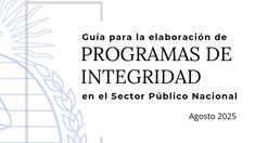 El Gobierno adelantó que la guía será difundida a nivel federal.