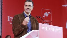 Pedro sánchez, otra vez contra Javier Milei.