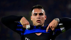 Lautaro Martínez, futbolista de Inter. Lautaro Martínez, futbolista de Inter.