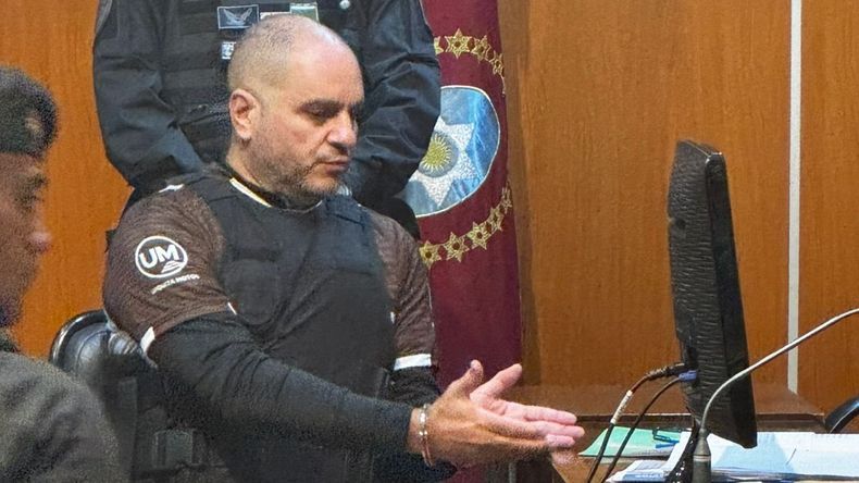 El empresario de 54 años durante el juicio.