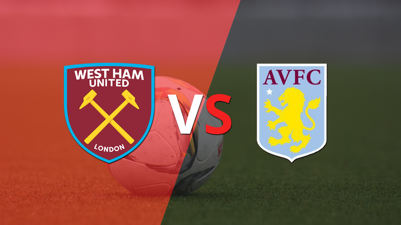 West Ham United y Aston Villa igualaron 1 a 1