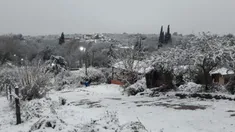 Hay alerta por nevadas en dos provincias argentinas.