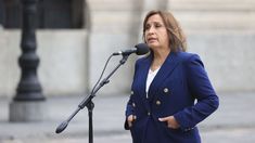 La presidenta de Perú, Dina Boluarte. La presidenta de Perú, Dina Boluarte.