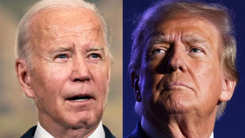 Trump y Biden se ven las caras después de meses de cruces en los medios.&nbsp;