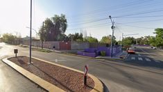La intersección de las calles Juncal y Talcahuano en Godoy Cruz, lugar donde ocurrió el ataque.&nbsp; 