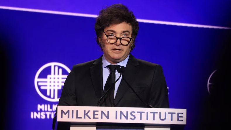 El presidente Milei ya participó del think tank del Institute Milken en 2024.