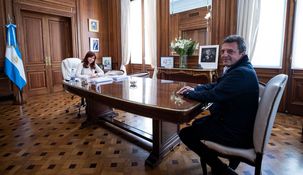 Cristina y Massa se reunieron tras su gira en EEUU. Cristina y Massa se reunieron tras su gira en EEUU.