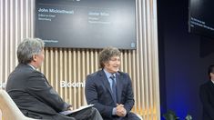 Milei brindó una entrevista antes de participar del Foro de Davos. Milei brindó una entrevista antes de participar del Foro de Davos.