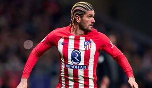 De Paul con la camiseta de Atlético de Madrid. De Paul con la camiseta de Atlético de Madrid.