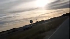 El auto que manejó 30 kilómetros a contramano por la Ruta 74. El auto que manejó 30 kilómetros a contramano por la Ruta 74.