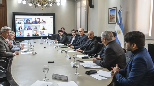 La Secretaría de Agricultura, Ganadería y Pesca en la reunión.