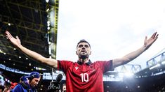 Nedim Bajrami autor del gol que regaló Italia.