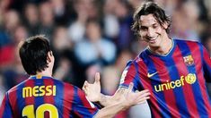 Ibrahimovic y Messi jugaron juntos en Barcelona en la temporada 2009-2010. Ibrahimovic y Messi jugaron juntos en Barcelona en la temporada 2009-2010.